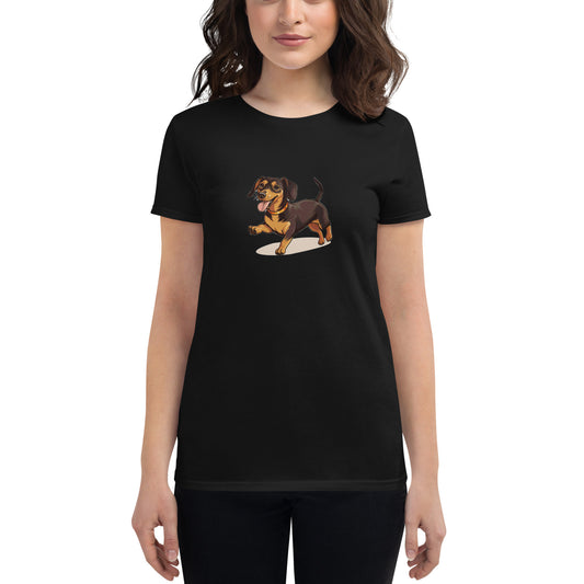 Playful Puppers Dachshund - Women's Tee