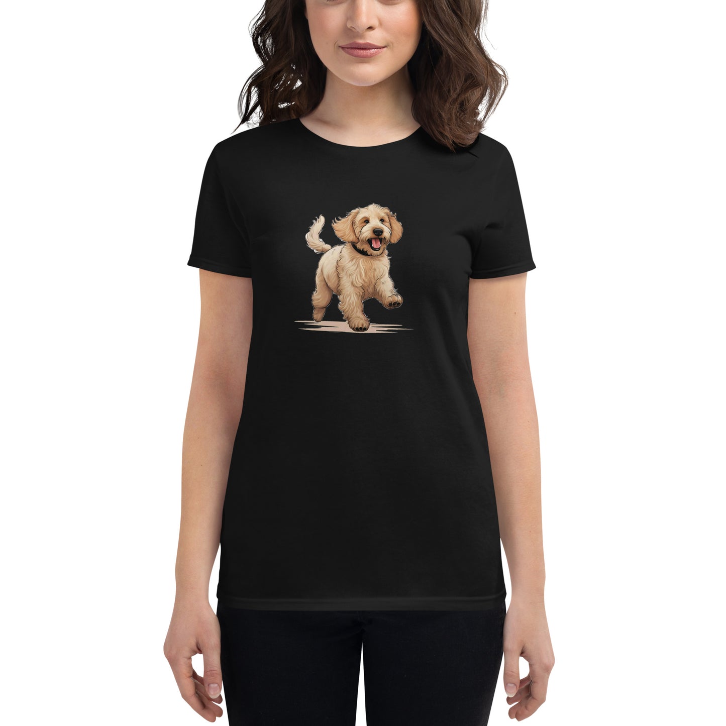 Playful Puppers Goldendoodle - Women's Tee