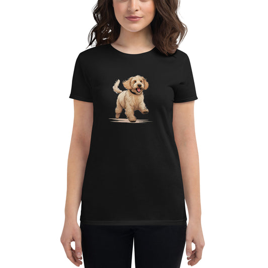 Playful Puppers Goldendoodle - Women's Tee