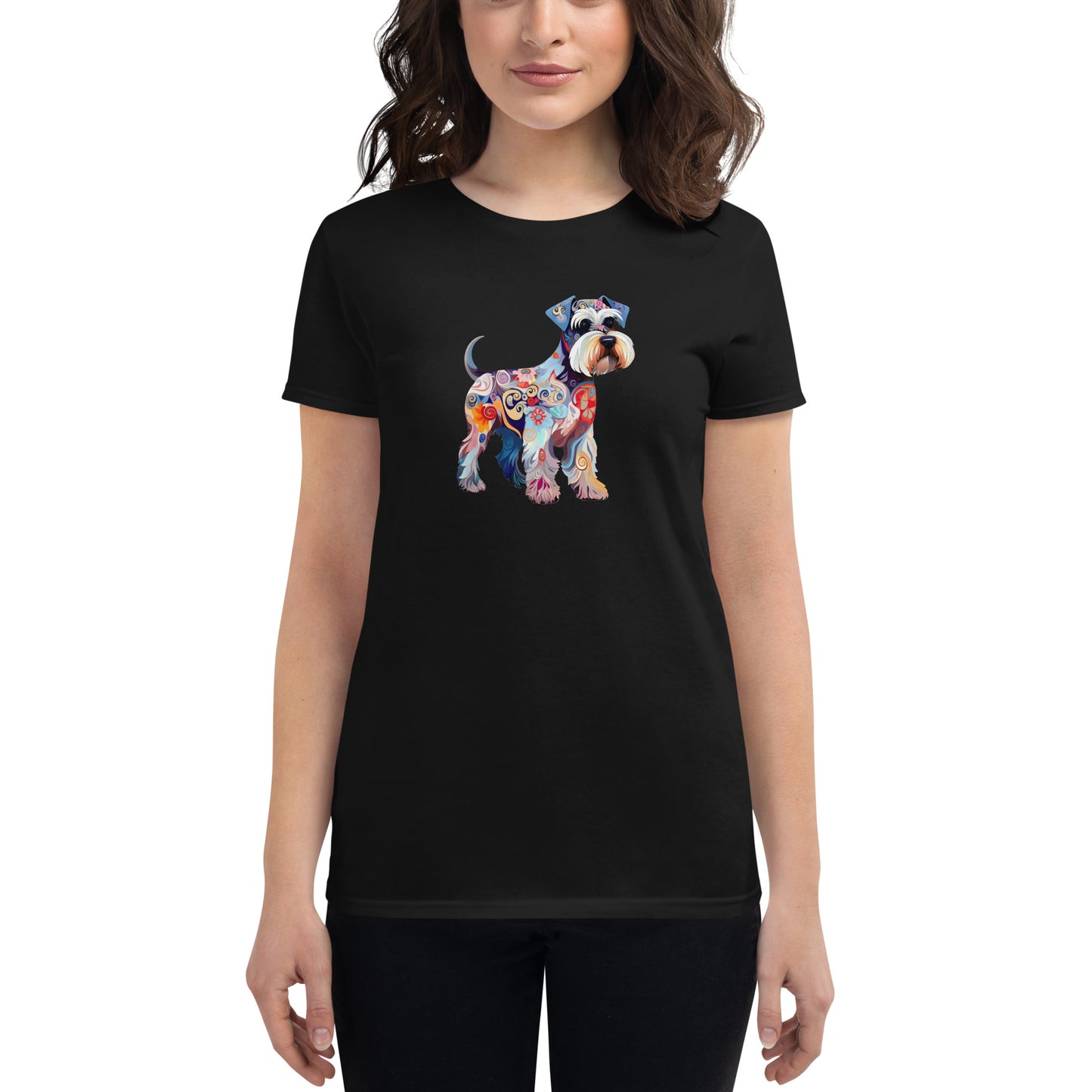 Nouveau Miniature Schnauzer - Women's Tee