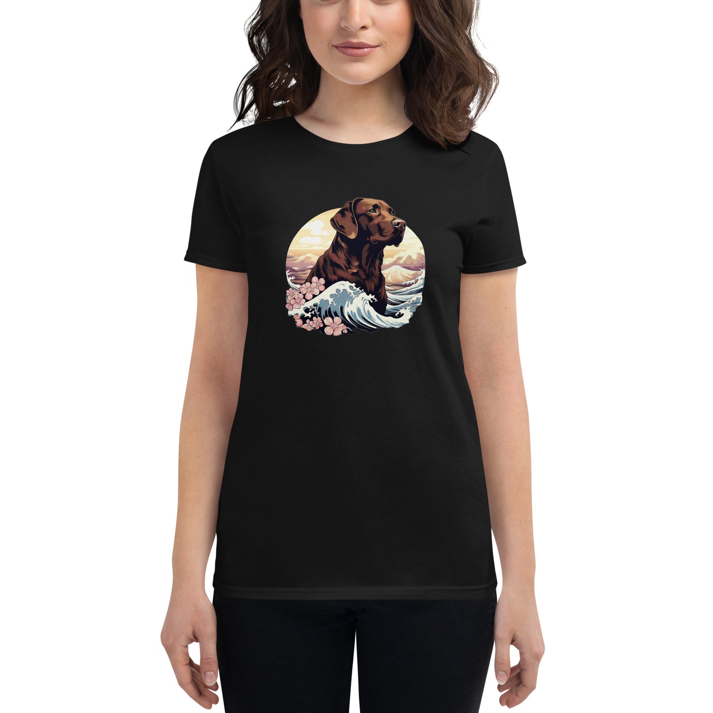 Aloha Chocolate Labrador Retriever - Women's Tee