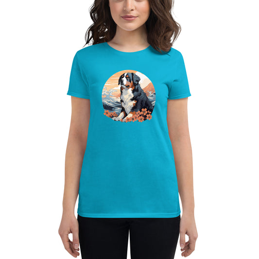 Aloha Bernese Mountain Dog - Women's Tee