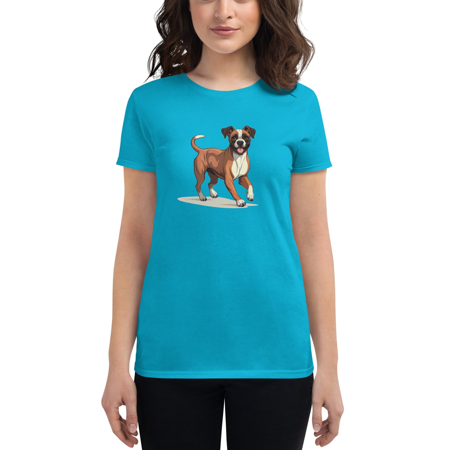 Playful Puppers Boxer - Women's Tee