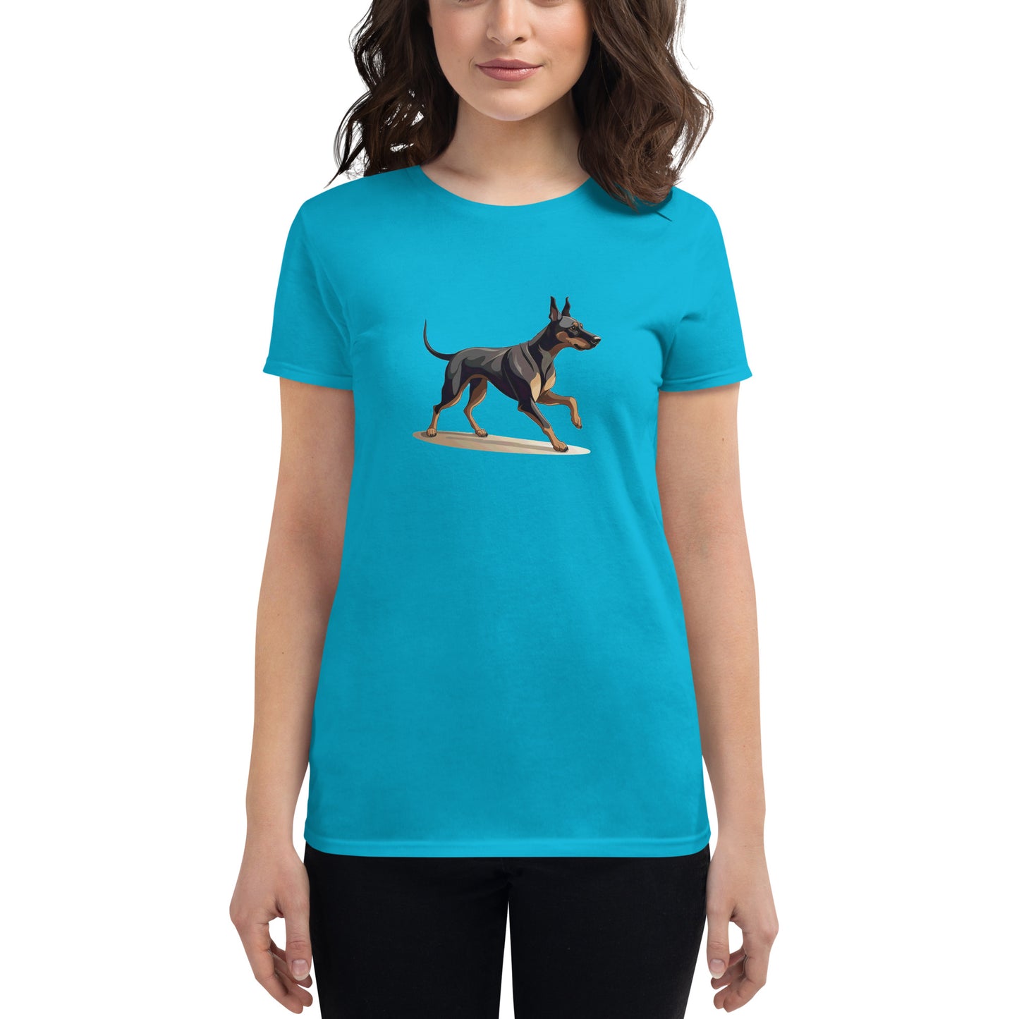 Playful Puppers Doberman - Women's Tee