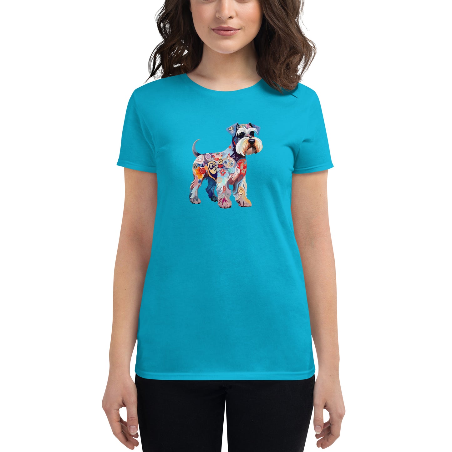 Nouveau Miniature Schnauzer - Women's Tee