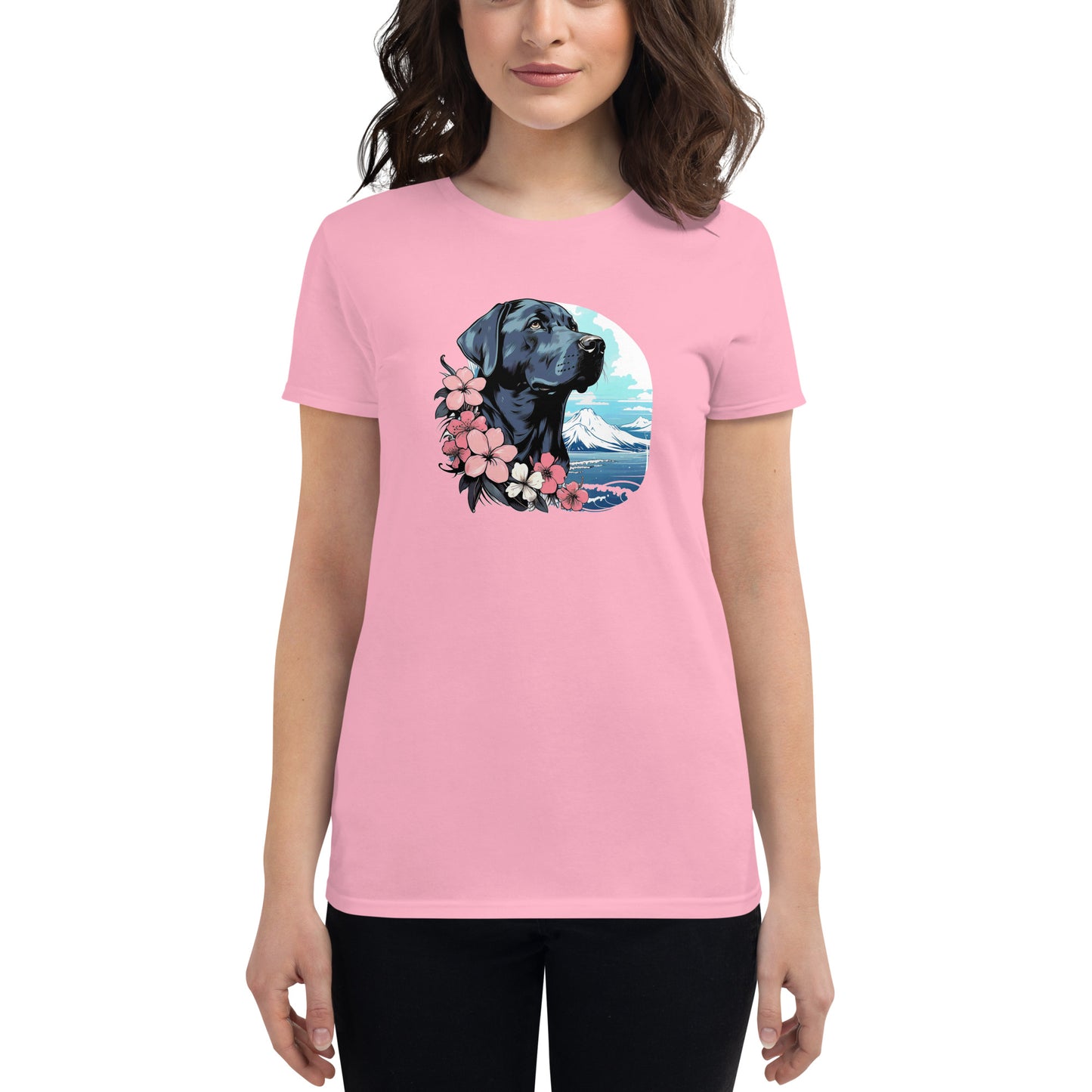 Aloha Black Labrador Retriever - Women's Tee