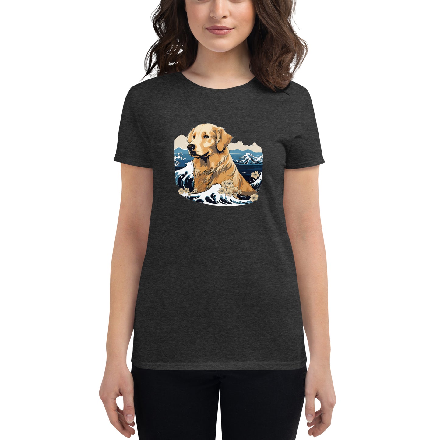 Aloha Golden Retriever - Women's Tee