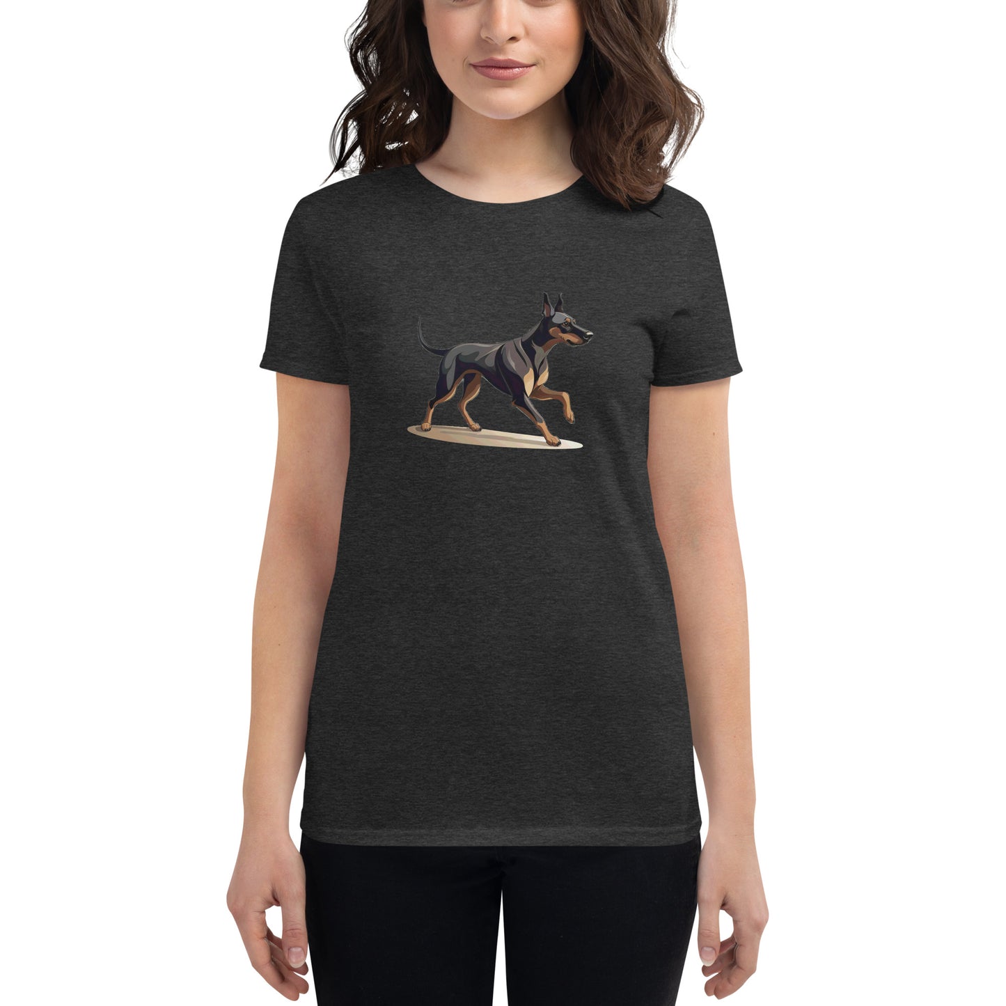 Playful Puppers Doberman - Women's Tee