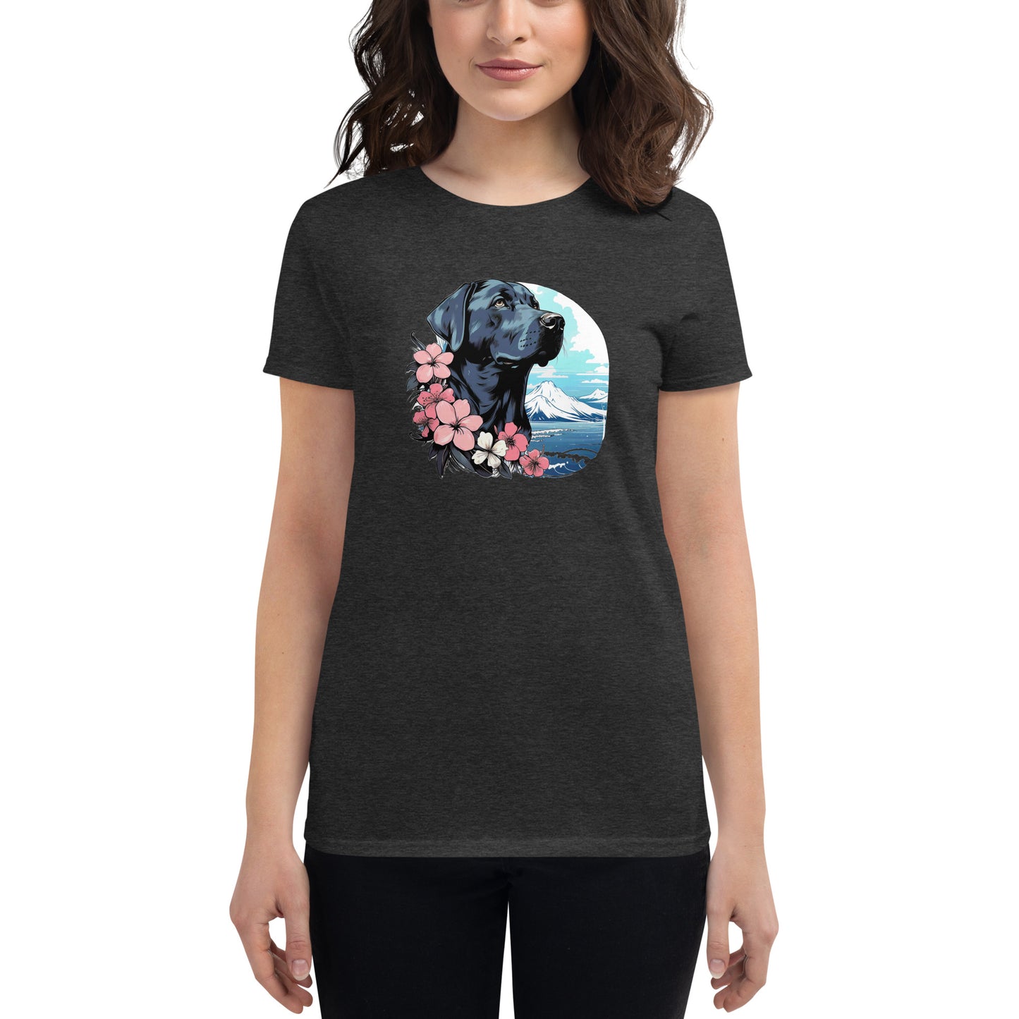 Aloha Black Labrador Retriever - Women's Tee