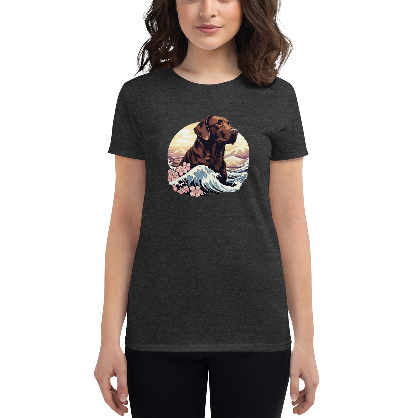 Aloha Chocolate Labrador Retriever - Women's Tee