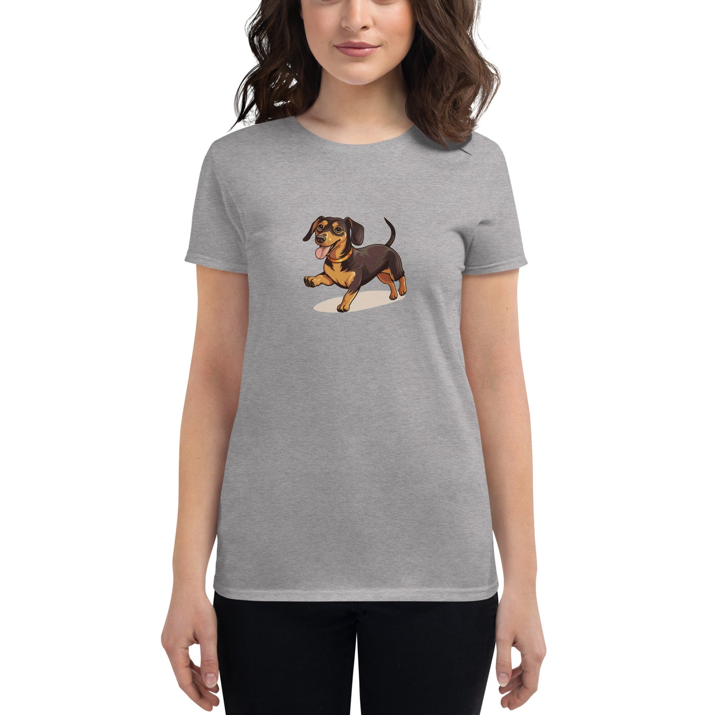 Playful Puppers Dachshund - Women's Tee