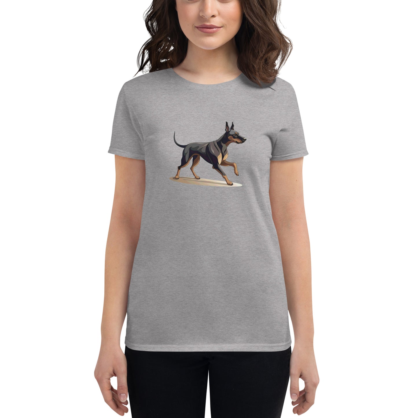 Playful Puppers Doberman - Women's Tee