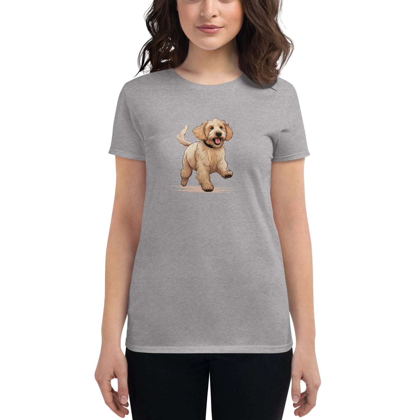 Playful Puppers Goldendoodle - Women's Tee