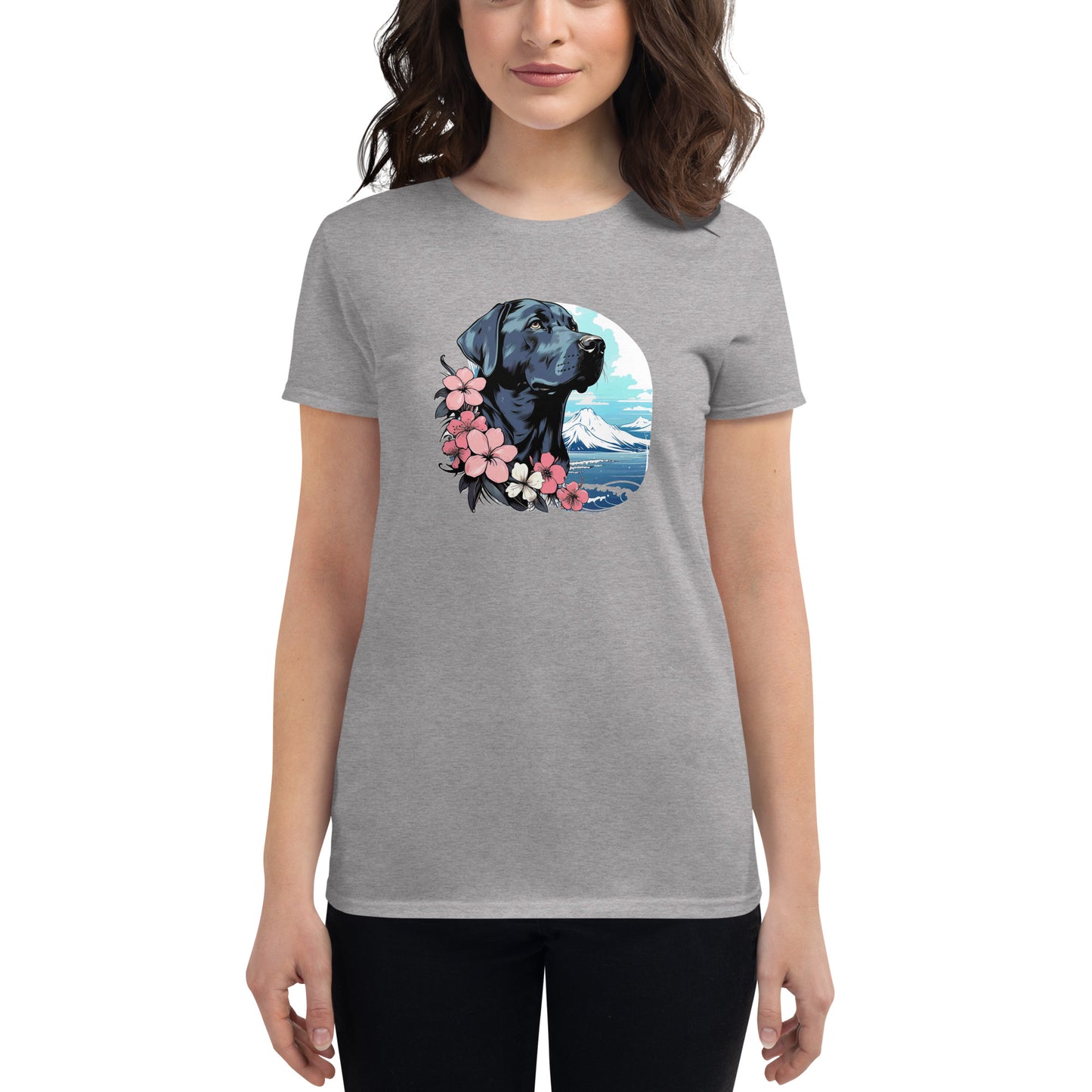 Aloha Black Labrador Retriever - Women's Tee