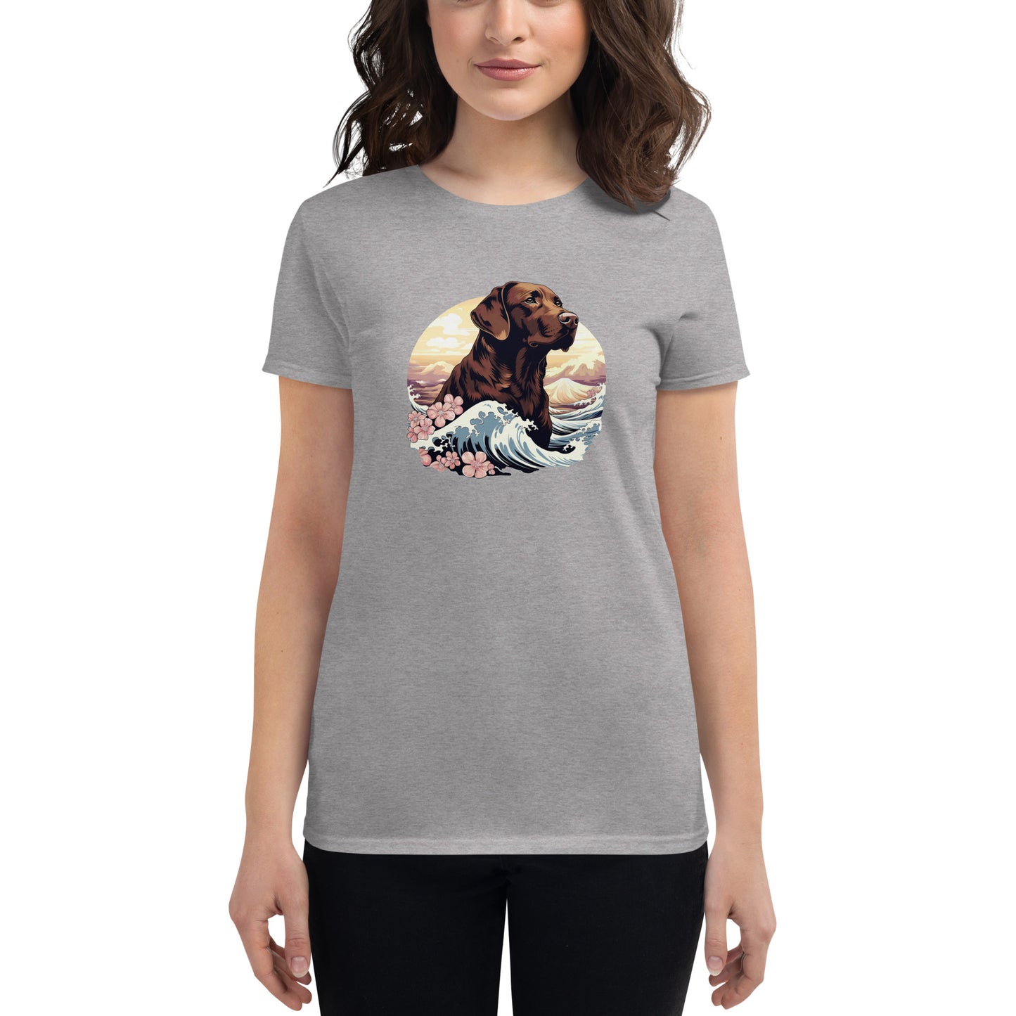 Aloha Chocolate Labrador Retriever - Women's Tee