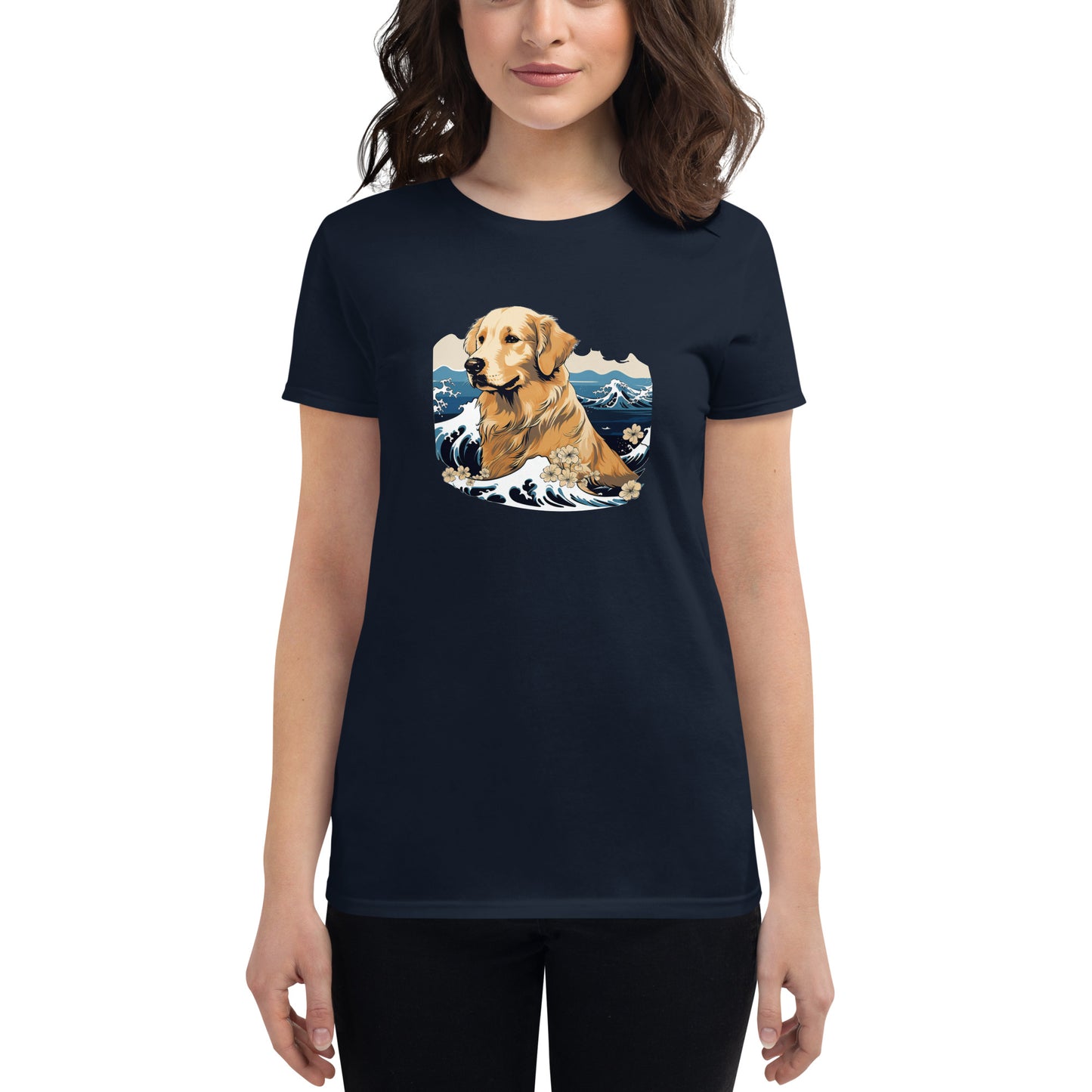 Aloha Golden Retriever - Women's Tee