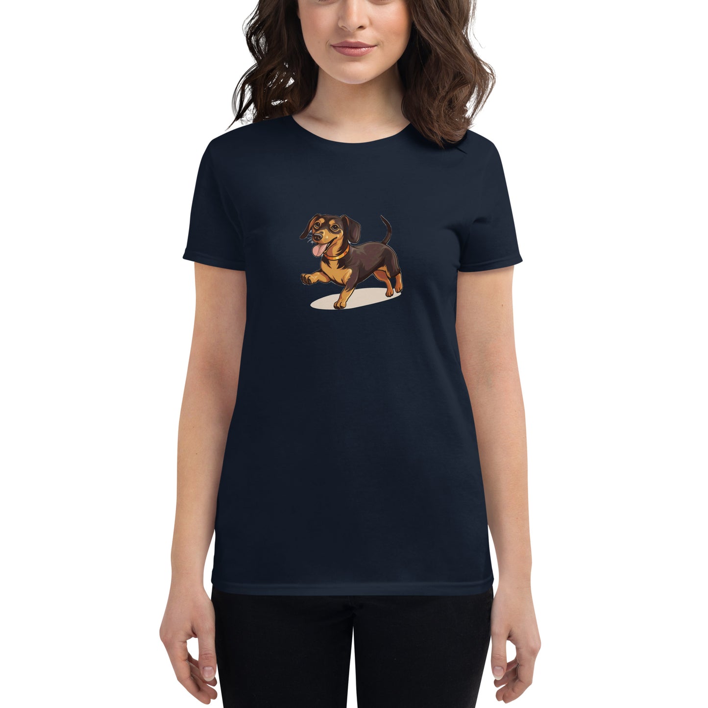 Playful Puppers Dachshund - Women's Tee