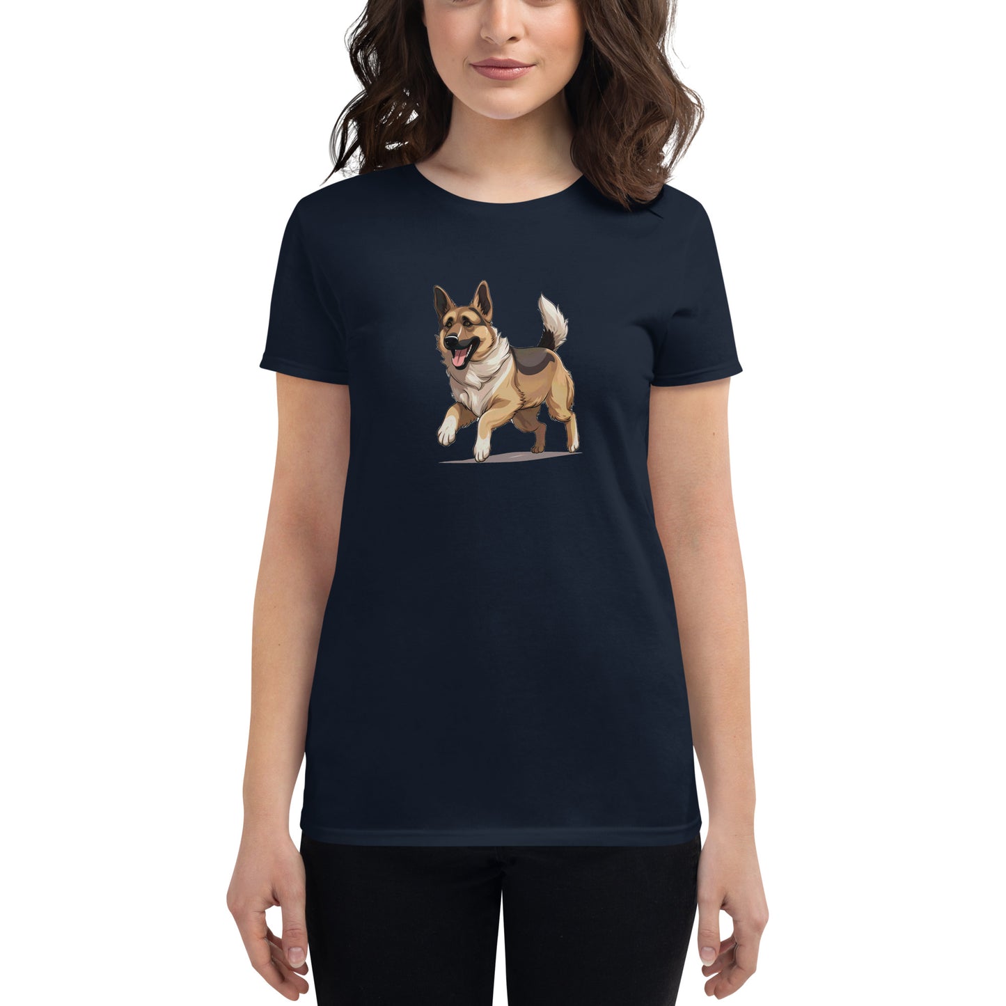 Playful Puppers German Shepherd - Women's Tee