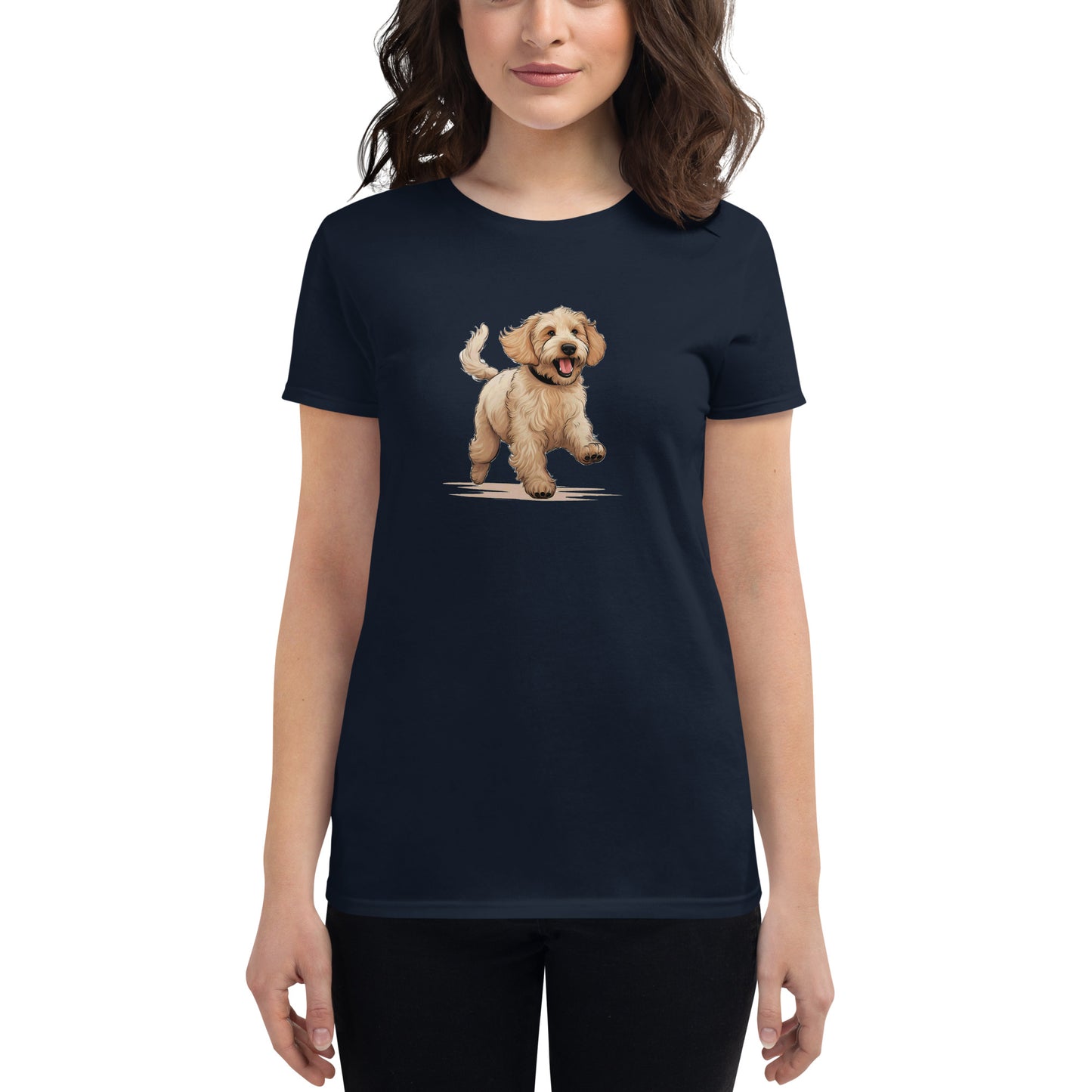 Playful Puppers Goldendoodle - Women's Tee
