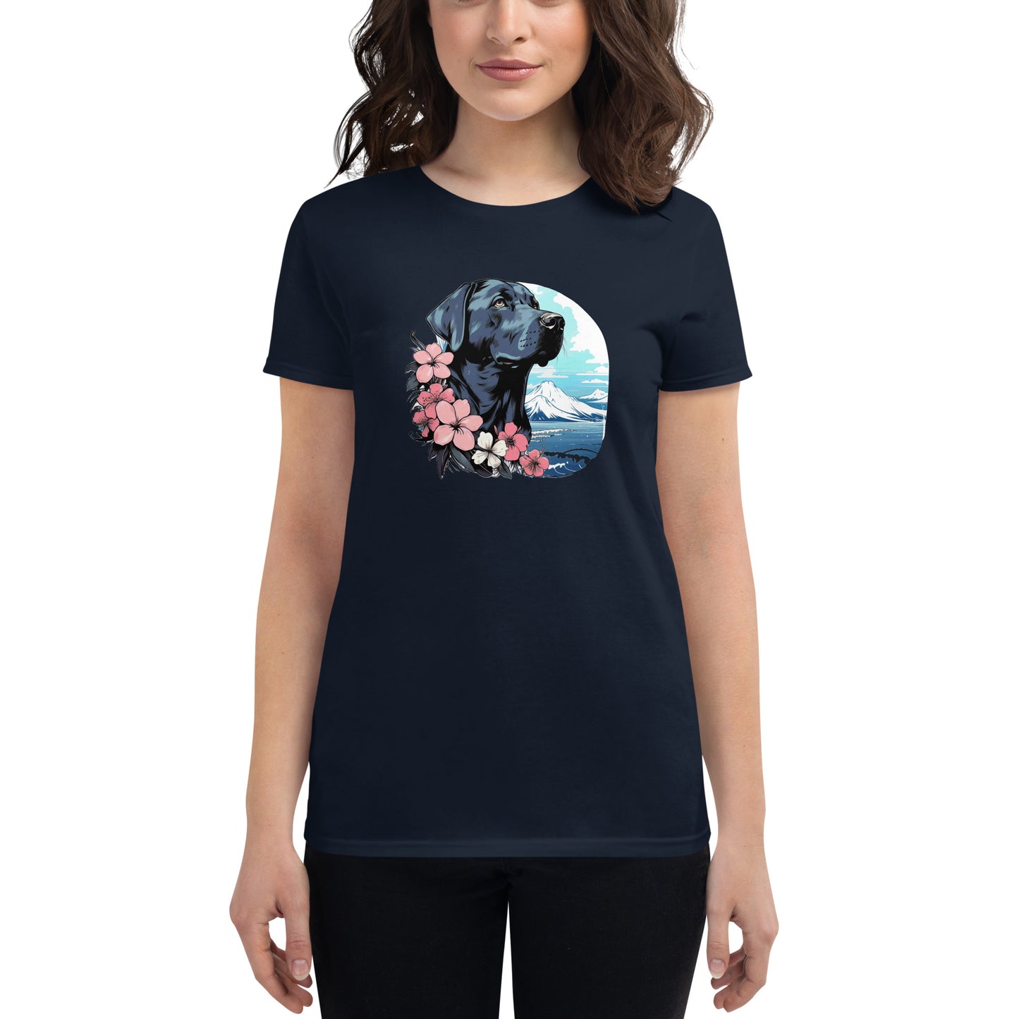 Aloha Black Labrador Retriever - Women's Tee