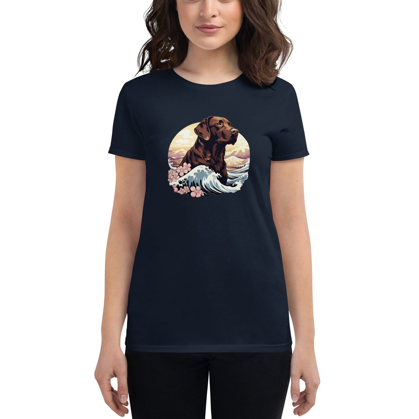 Aloha Chocolate Labrador Retriever - Women's Tee