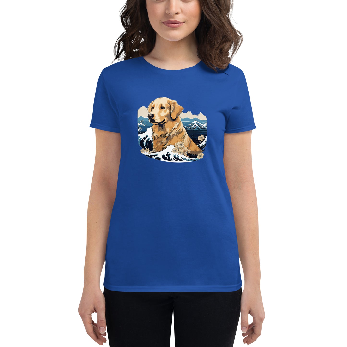 Aloha Golden Retriever - Women's Tee