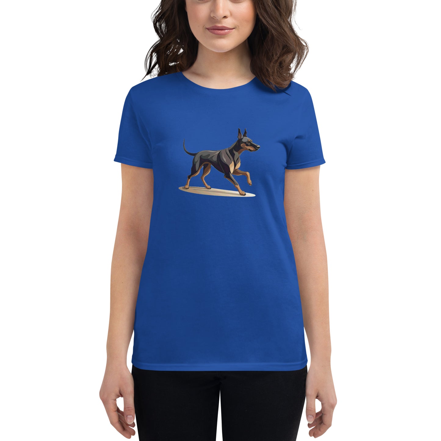 Playful Puppers Doberman - Women's Tee
