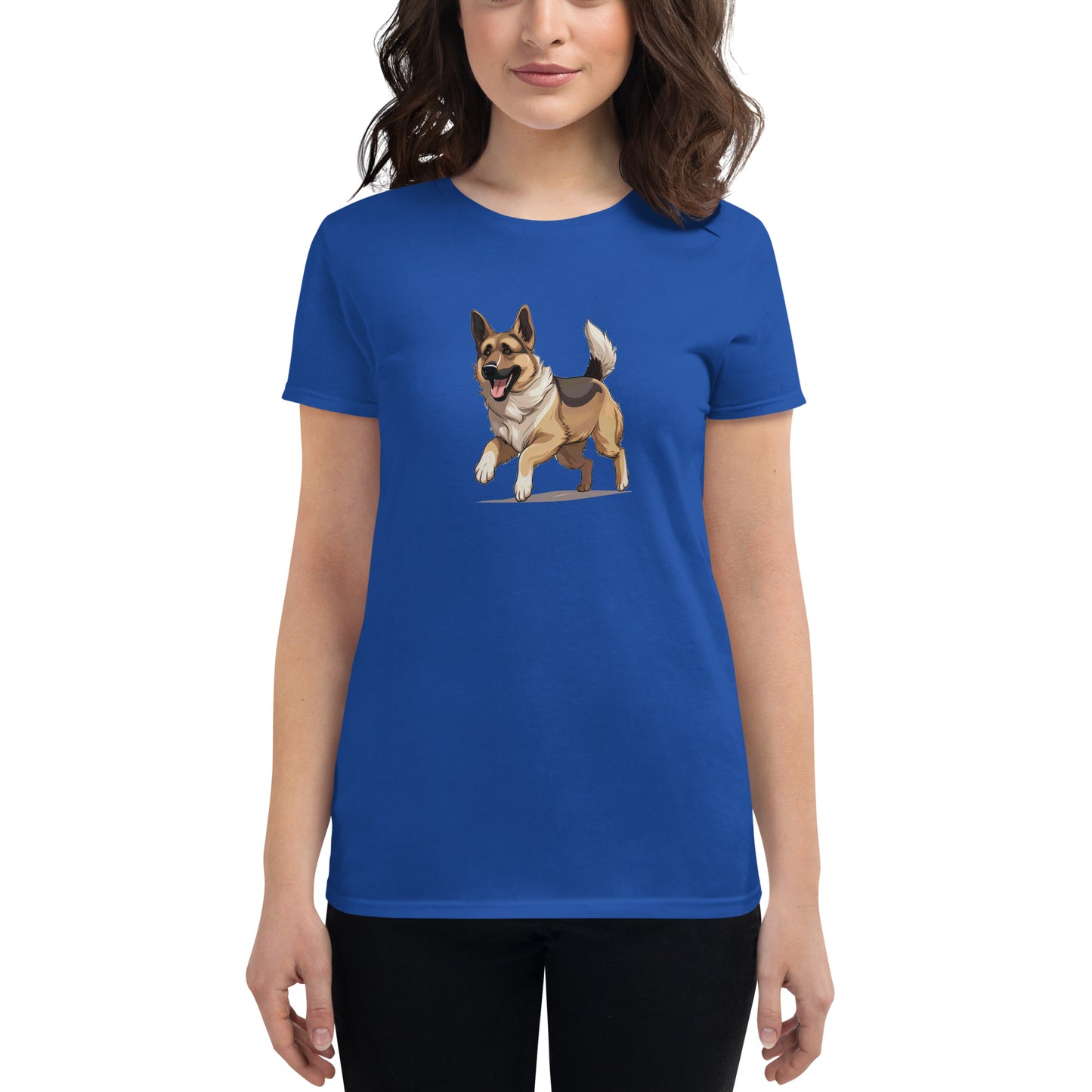Playful Puppers German Shepherd - Women's Tee