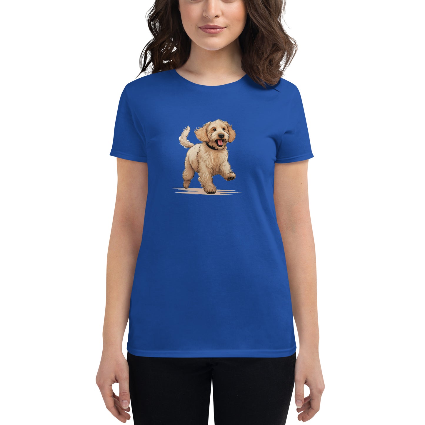 Playful Puppers Goldendoodle - Women's Tee