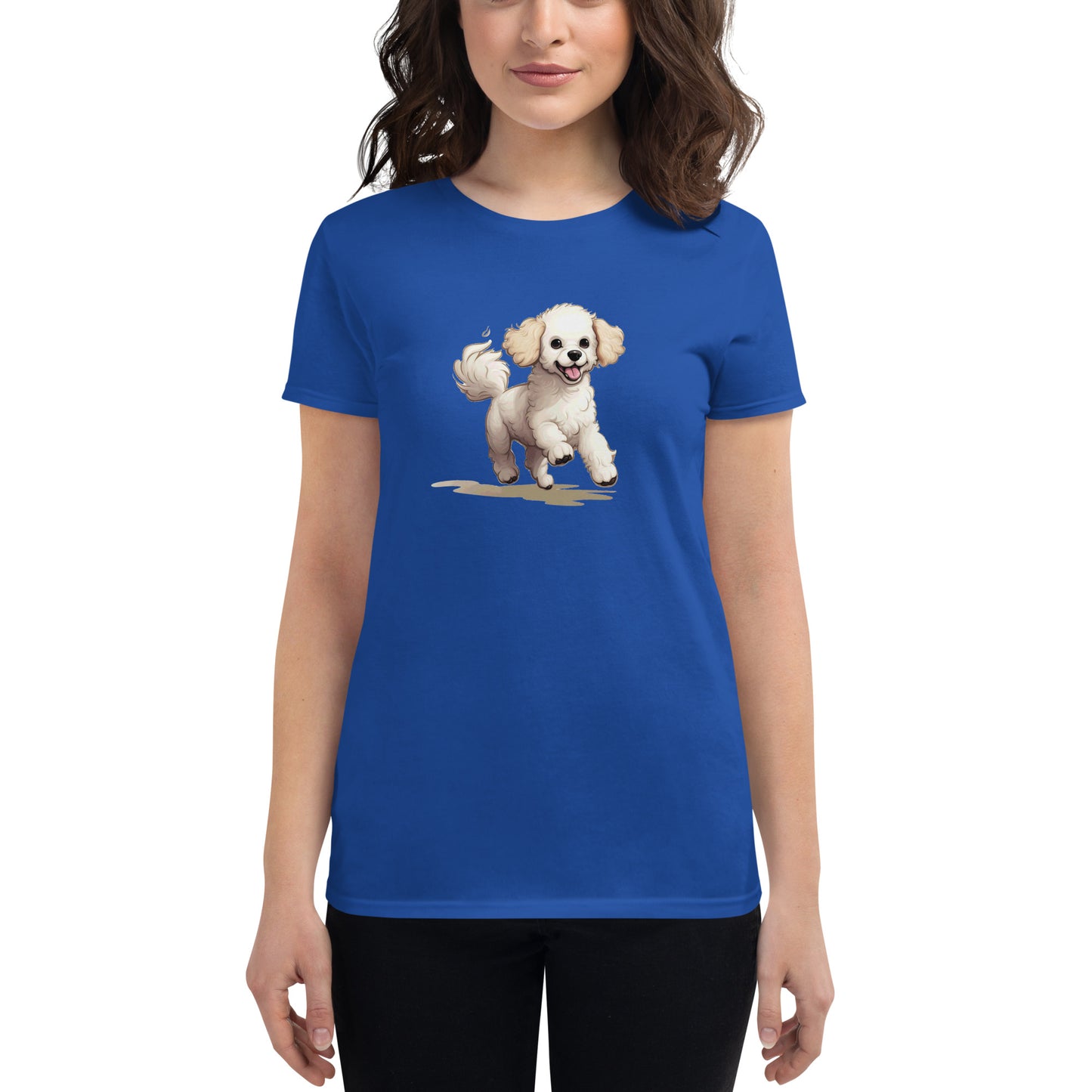 Playful Puppers Poodle - Women's Tee