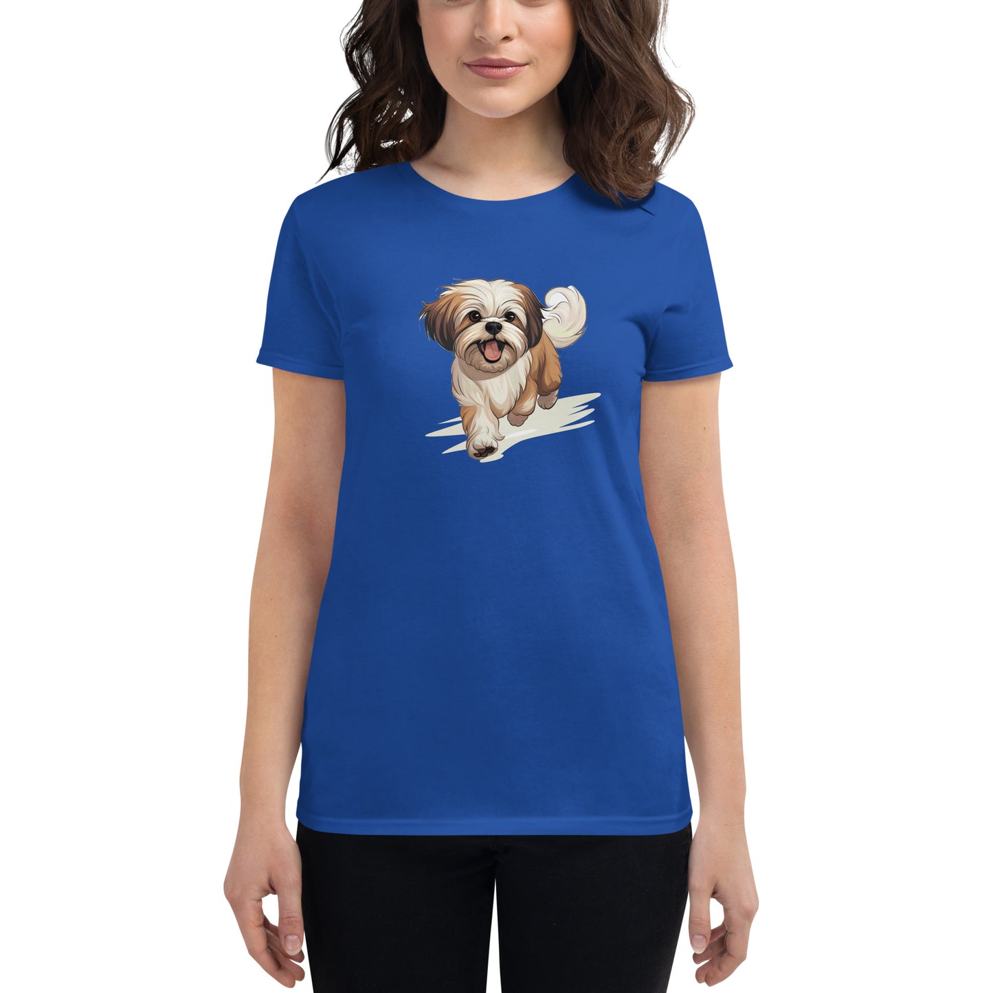 Playful Puppers Shih Tzu - Women's Tee