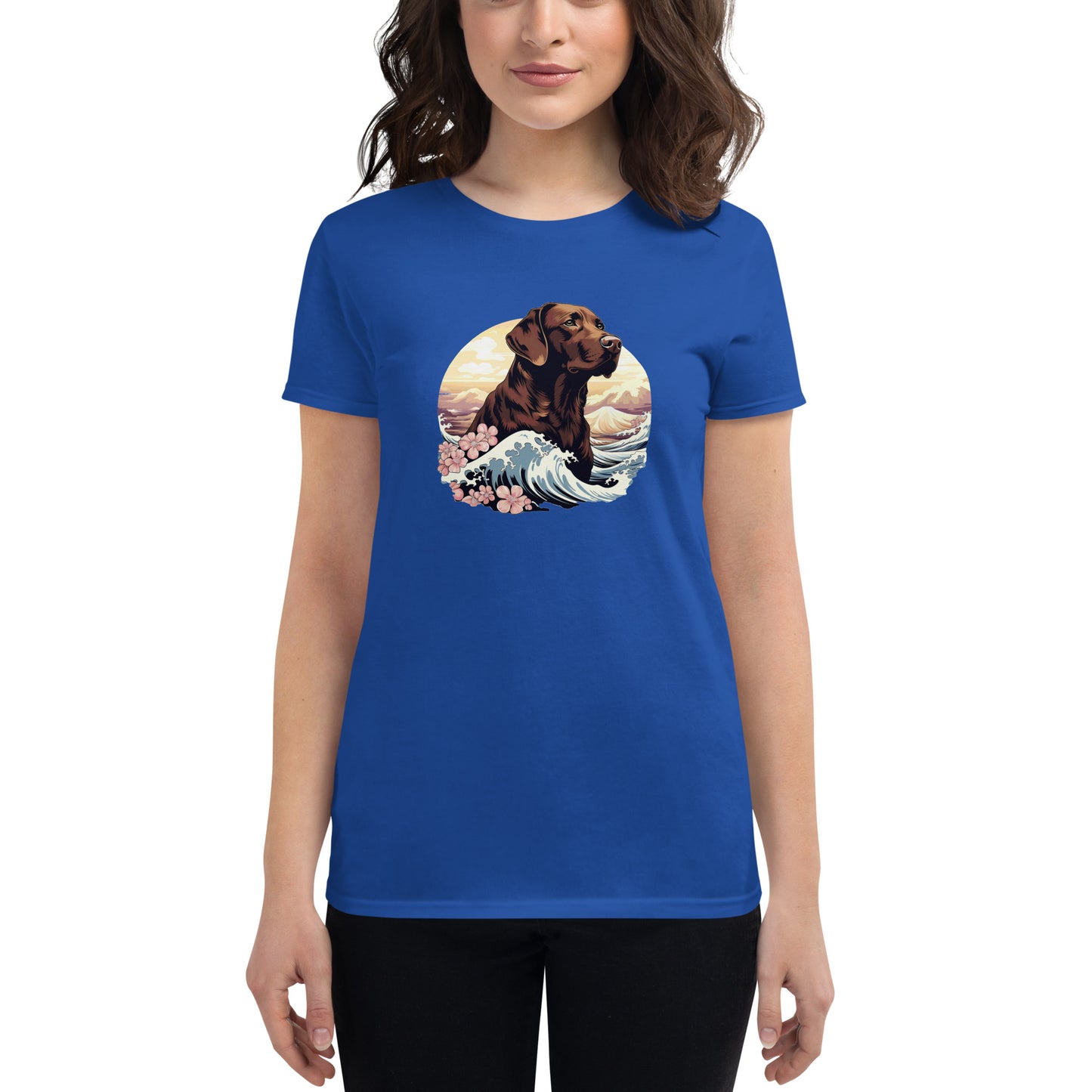 Aloha Chocolate Labrador Retriever - Women's Tee