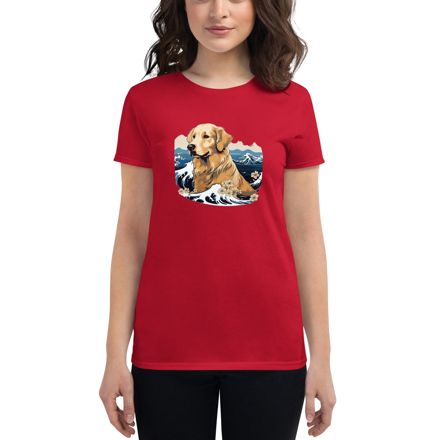 Aloha Golden Retriever - Women's Tee