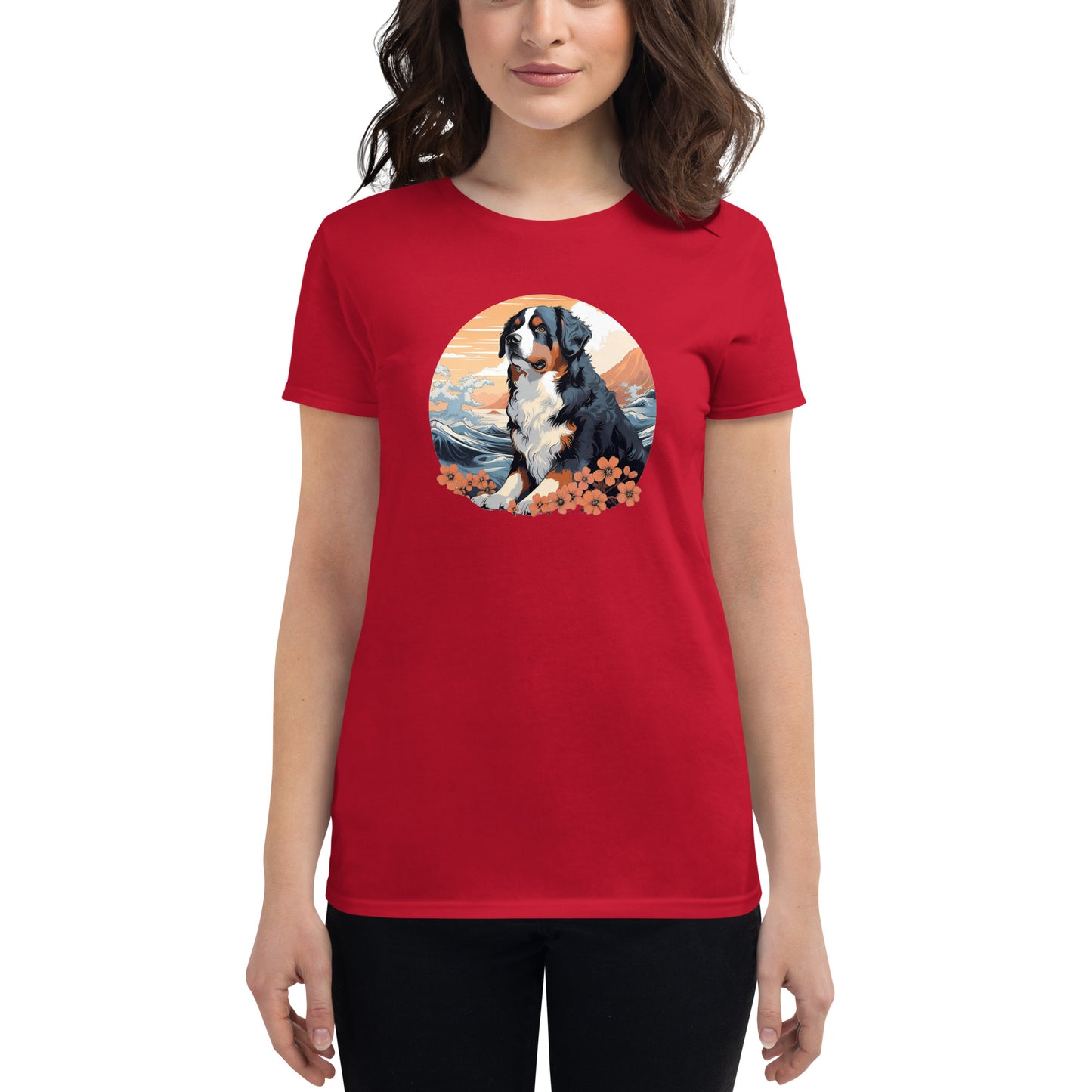 Aloha Bernese Mountain Dog - Women's Tee