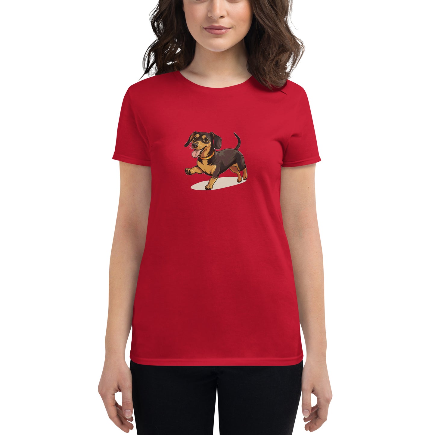 Playful Puppers Dachshund - Women's Tee