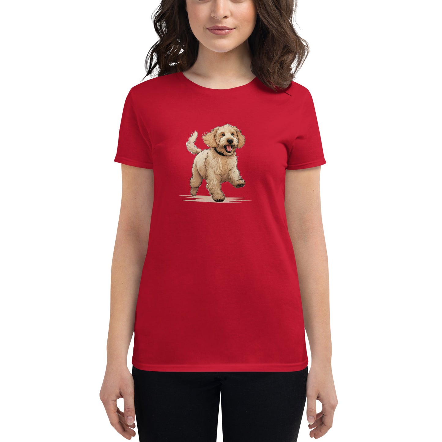 Playful Puppers Goldendoodle - Women's Tee