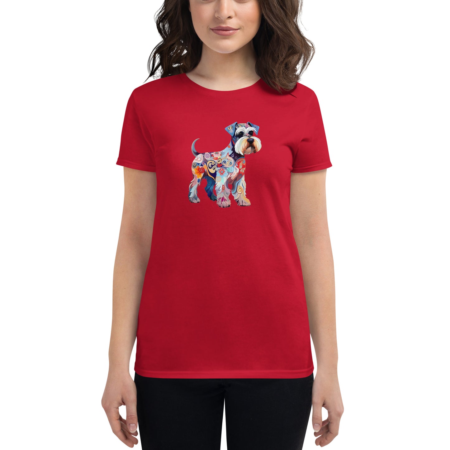 Nouveau Miniature Schnauzer - Women's Tee