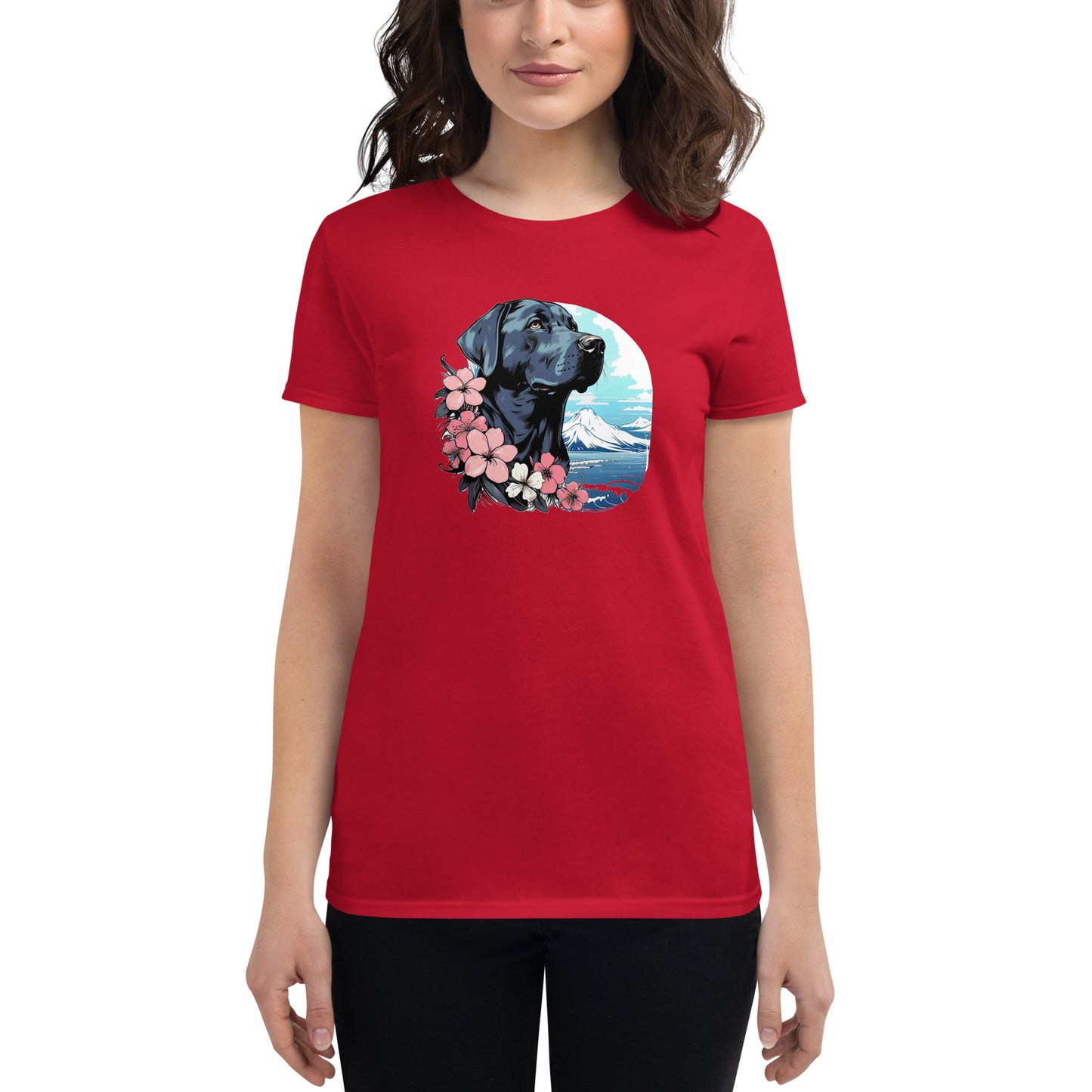 Aloha Black Labrador Retriever - Women's Tee