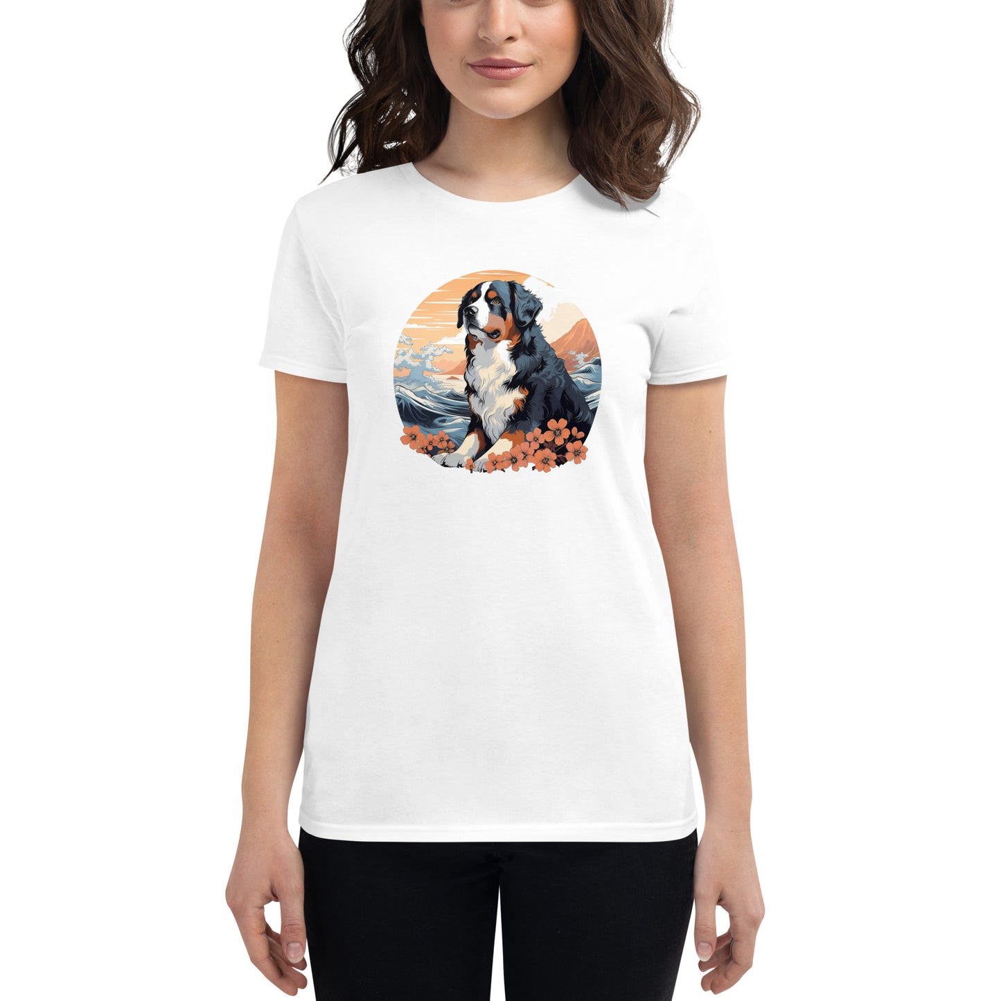 Aloha Bernese Mountain Dog - Women's Tee