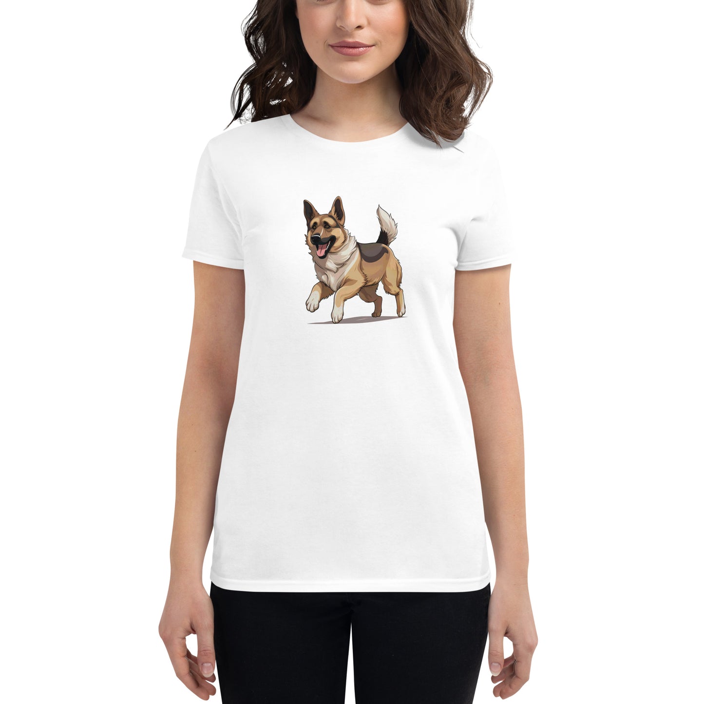 Playful Puppers German Shepherd - Women's Tee
