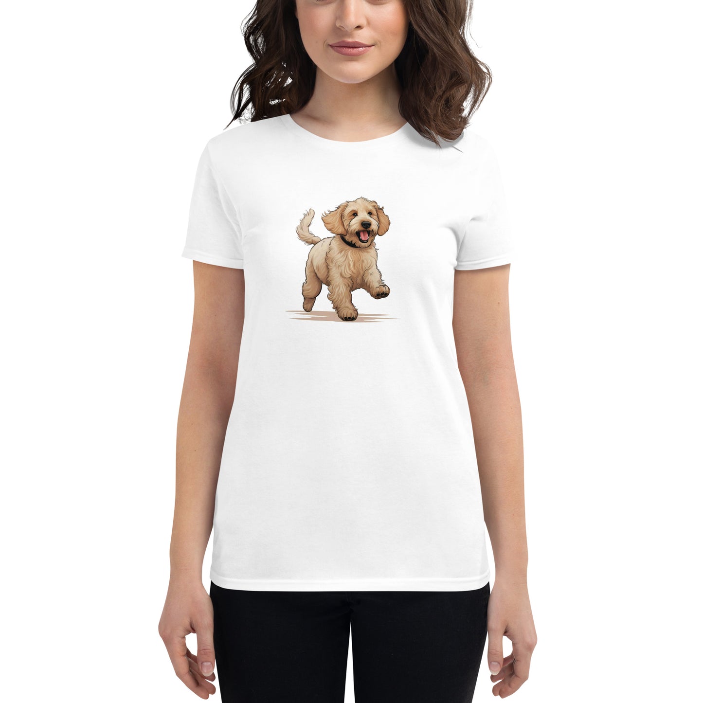 Playful Puppers Goldendoodle - Women's Tee