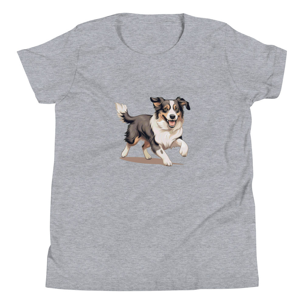 Playful Puppers Australian Shepherd - Youth Tee