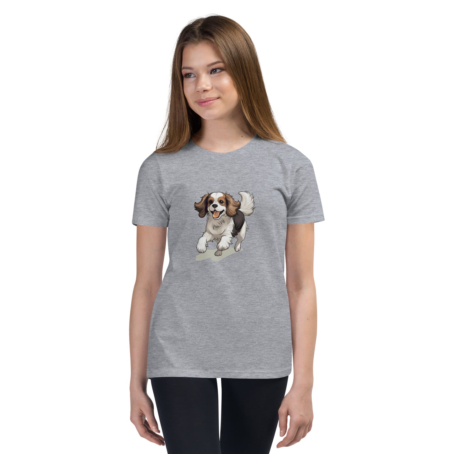 Playful Puppers Cavalier King Charles - Youth Tee