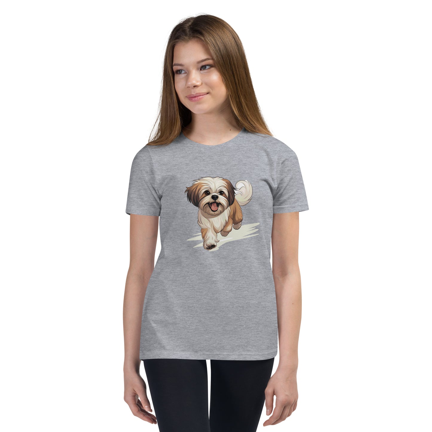Playful Puppers Shih Tzu - Youth Tee