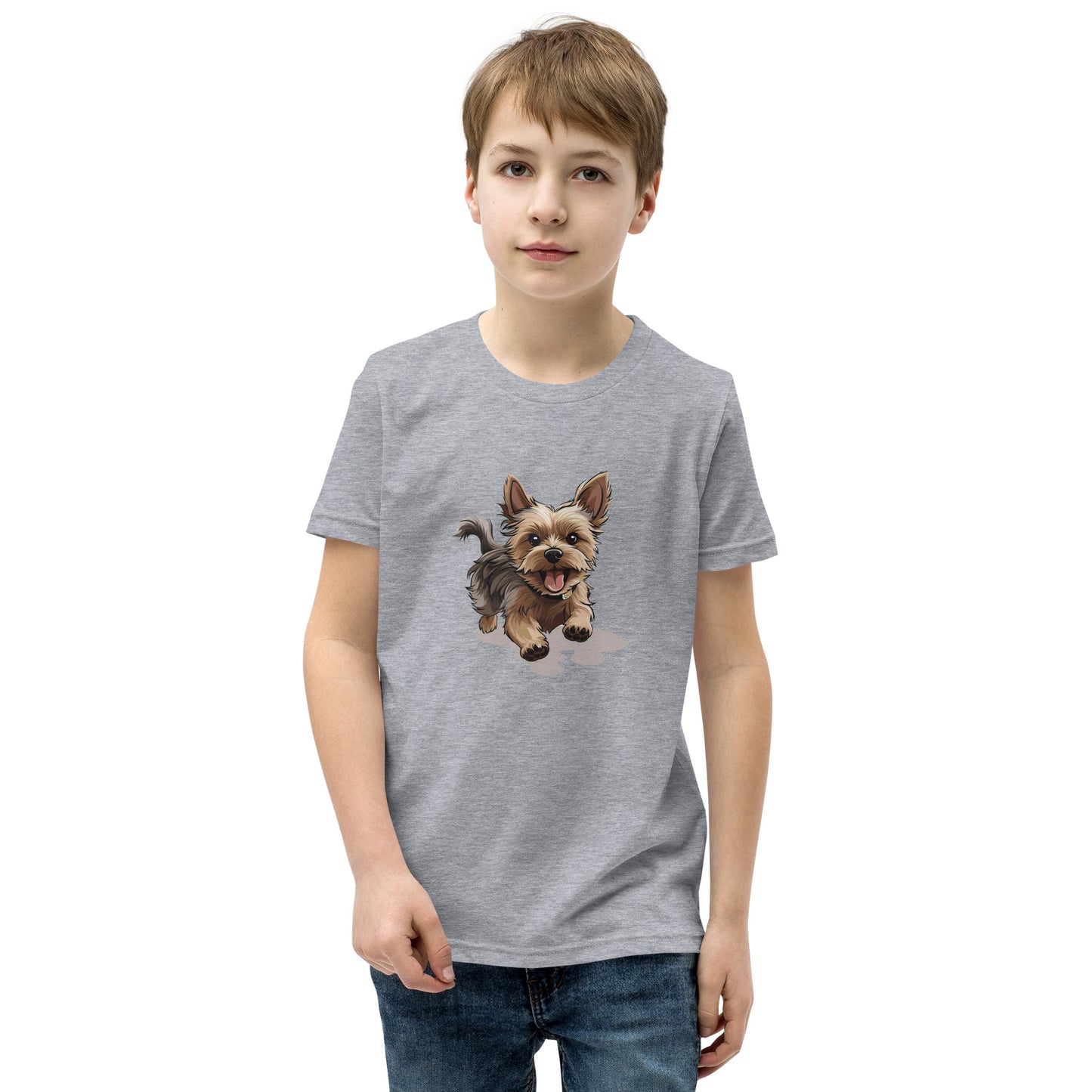 Playful Puppers Yorkshire Terrier - Youth Tee