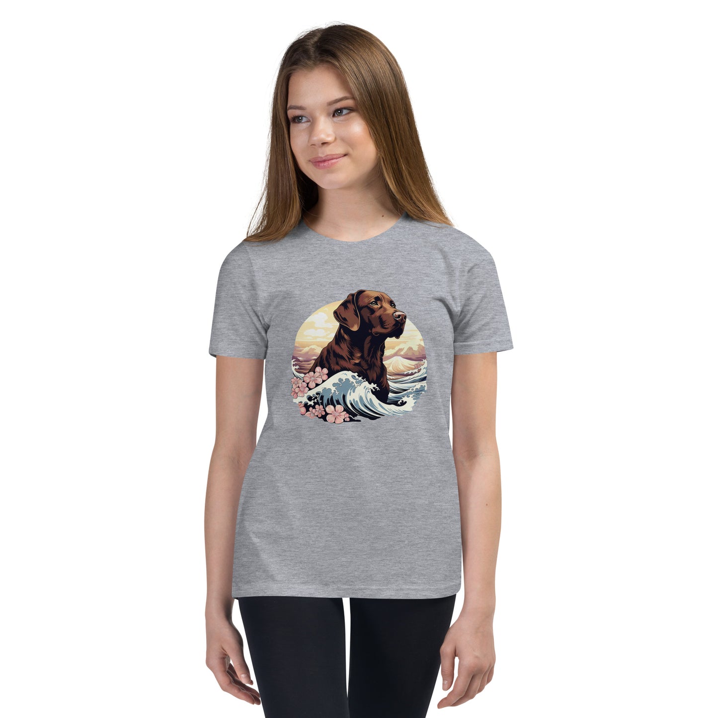 Aloha Chocolate Labrador Retriever - Youth Tee