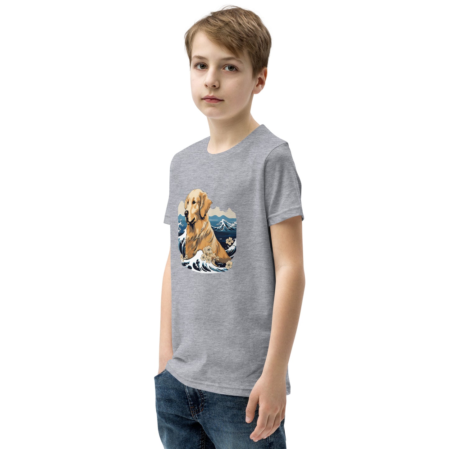 Aloha Golden Retriever - Youth Tee