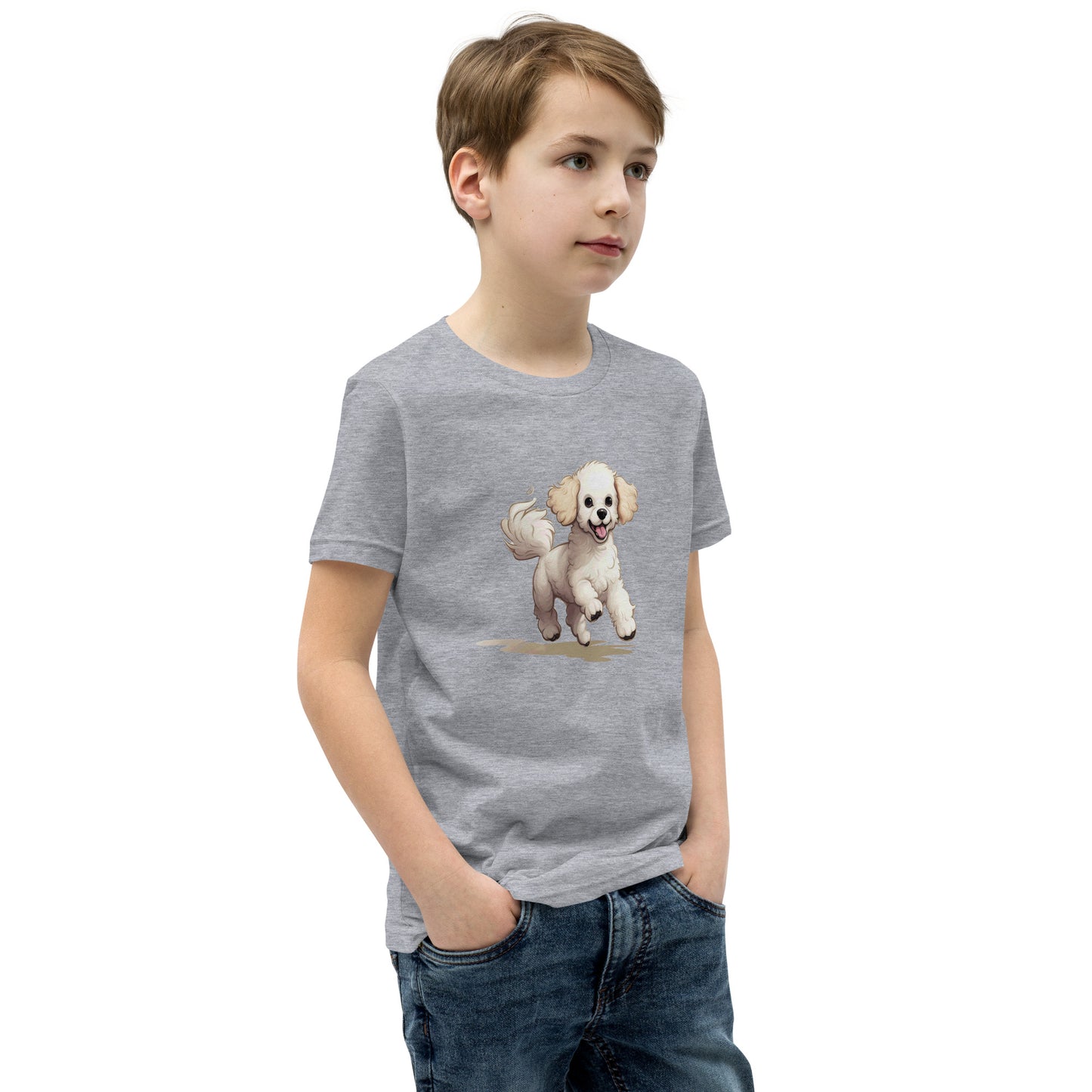 Playful Puppers Poodle - Youth Tee