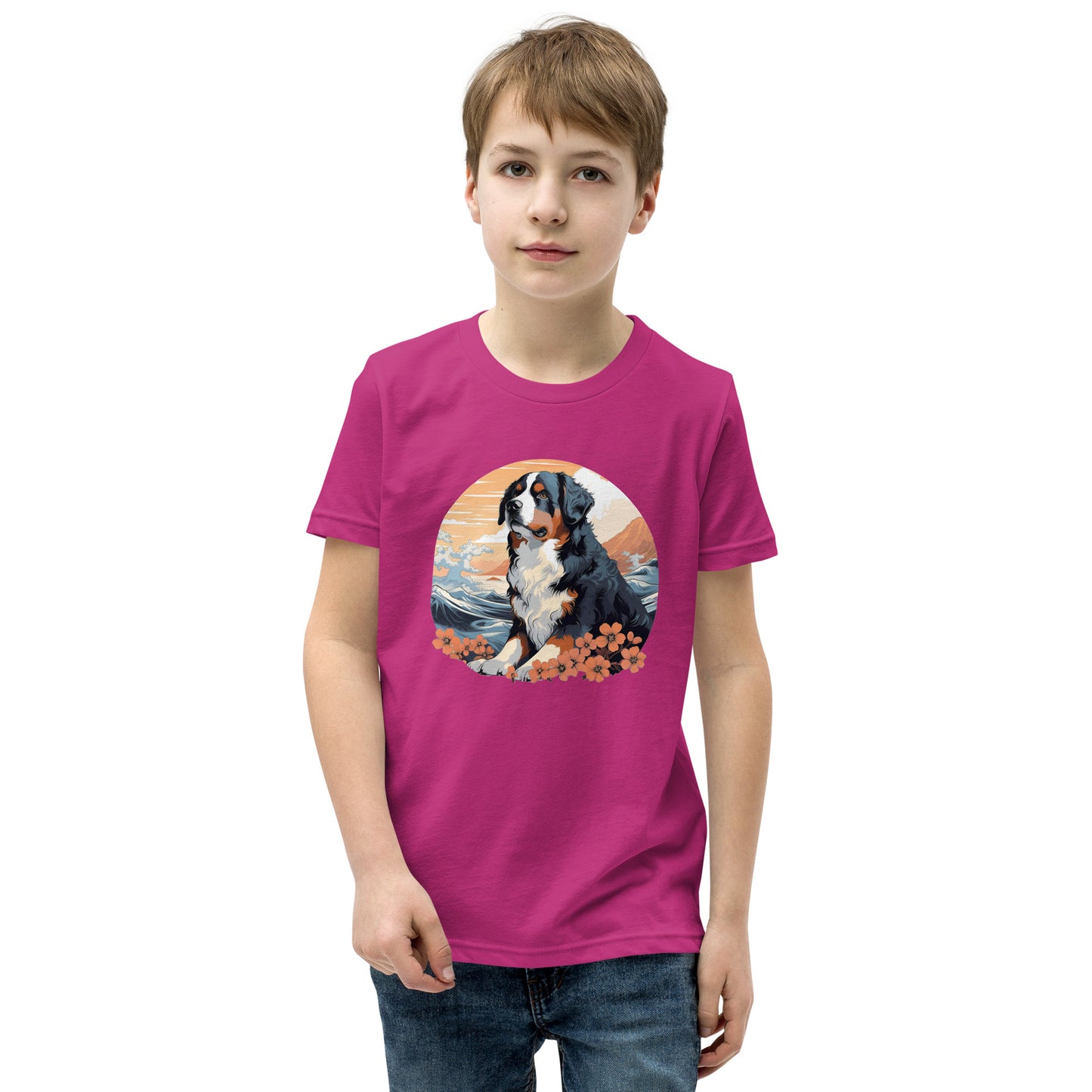 Aloha Bernese Mountain Dog - Youth Tee