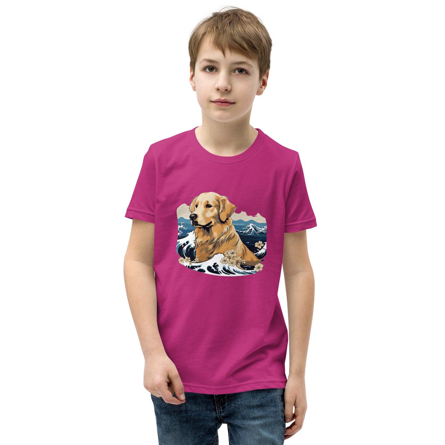 Aloha Golden Retriever - Youth Tee